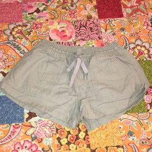 Light green shorts